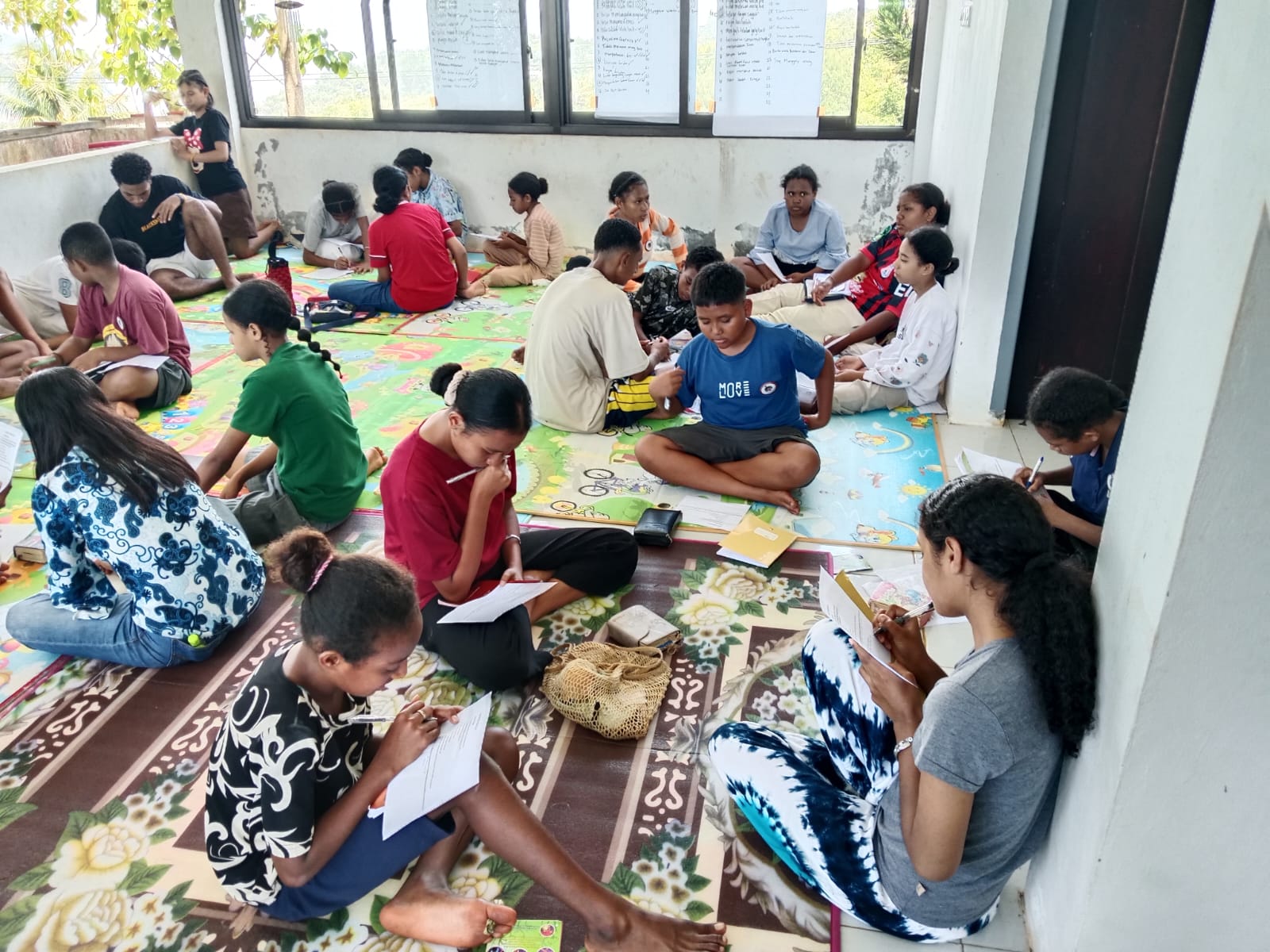Peserta pelatihan penginjilan IFKP di Yahukimo